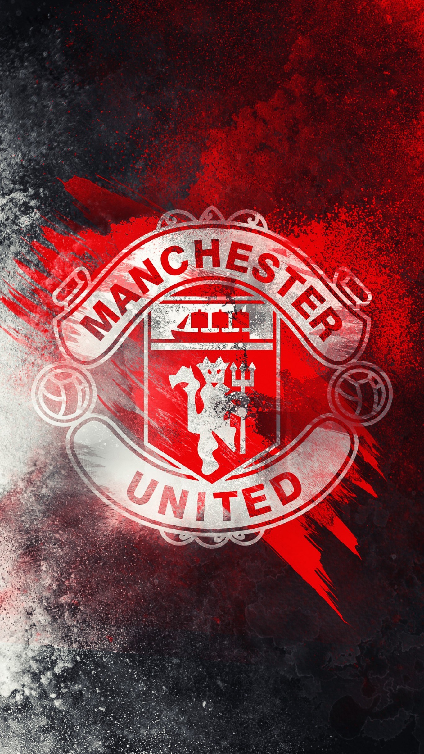 Manchester United Logo Wallpaper HD 2018