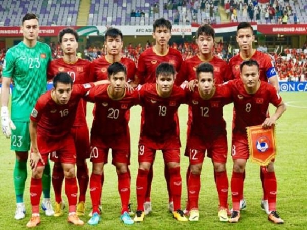 Bóng đá Việt Nam xếp thứ mấy châu Á