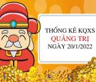 Thống kê xổ số Quảng Trị ngày 20/1/2022