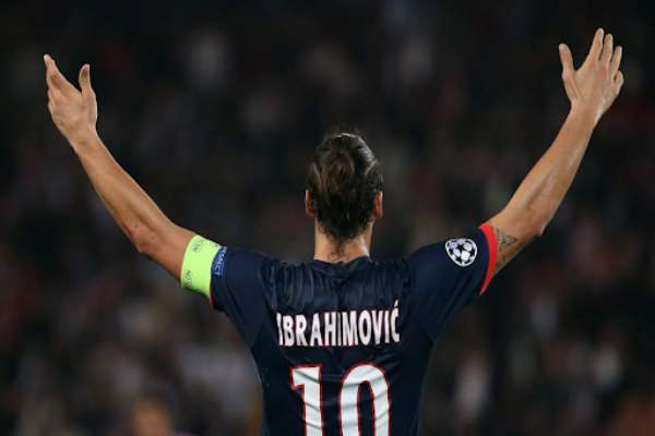 Zlatan Ibrahimovic (PSG) - 124 trận