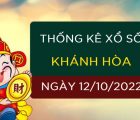 Thống kê xổ số Khánh Hòa ngày 12/10/2022 thứ 4 hôm nay