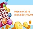 Phân tích xổ số miền Bắc 6/7/2023