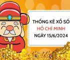 Thống kê xổ số Hồ Chí Minh ngày 15/6/2024 thứ 7 hôm nay